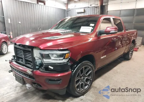 2019 Ram 1500 Laramie 4X4 6'4 Box из США, поврежденный, VIN 1C6SRFRTXKN774137